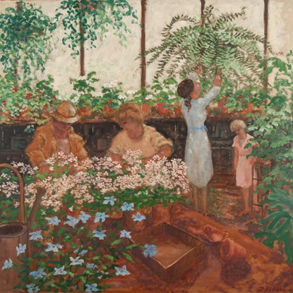 Garden Conversation by Donald S. Vogel