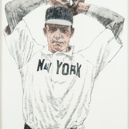 Christy Mathewson by Bart Forbes