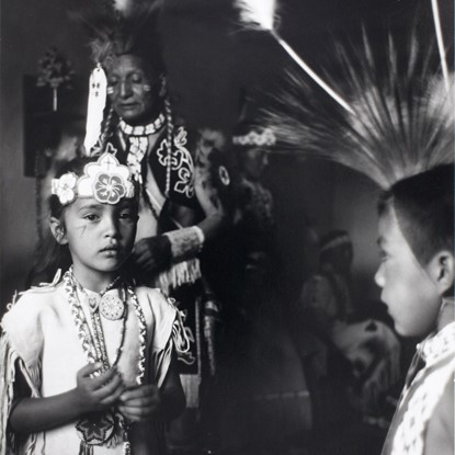 Young Dancer, Taos Pueblo, 1964 by Myron Wood