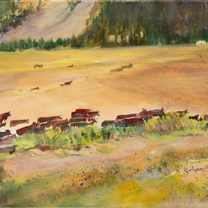 Colorado Cows #1 by Pat Kochan