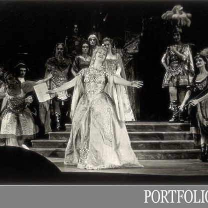 DALLAS CIVIC OPERA Portfolio of Ten Prints by Andy Hanson