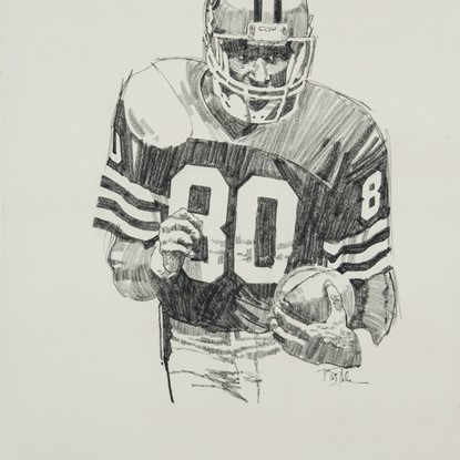 Jerry Rice by Bart Forbes