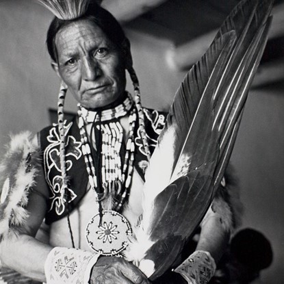 Ben Marcus, Taos Pueblo, New Mexico by Myron Wood