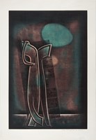 Fukazawa, Yukio, Titled in Japanese in lower left margin