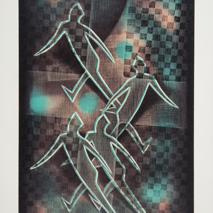 Titled at lower left margin by Yukio Fukazawa