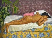 Barnett, Vera, Classical Plastique:  Spirit Watching (after Spirit of the Dead Watching (Manao Tupapau) by Paul Gauguin