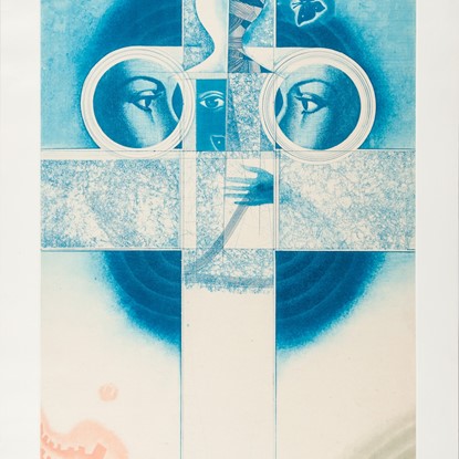Titled at lower left in Japanese by Yukio Fukazawa