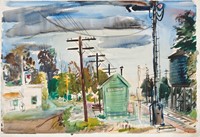 Chapin, Francis, Untitled (New Richland Train Station)