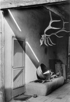 Wood, Myron, Great Horns And Pot, Abiquiu, New Mexico