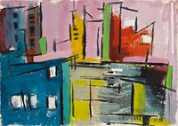 Lee, Marjorie E. (Johnson), New York Window View