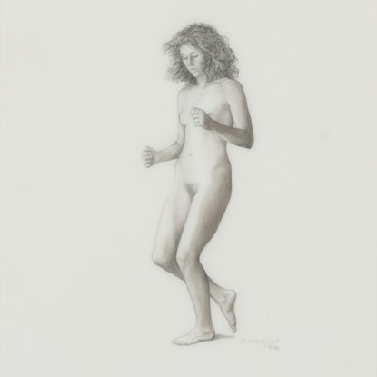 Untitled (LH Running) by Ellen Soderquist