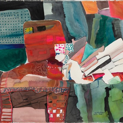 Mounted Papers by Pat Kochan