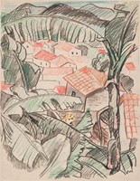 Kinzinger, Edmund D., untitled (Village View)