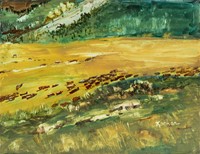 Kochan, Pat, Sunset Cows