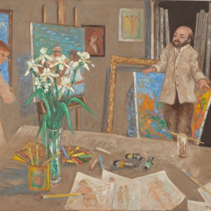 Studio Visit by Donald S. Vogel