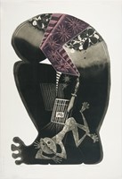 Fukazawa, Yukio, Titled in Japanese at lower left margin edge