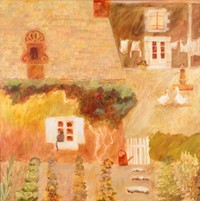 Shannon, Deborah S., French Courtyard