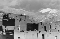 Wood, Myron, Taos Pueblo Winter, Taos, New Mexico