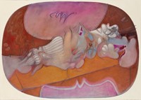 Huband, Otis, Weeping Woman with Smoking Leg