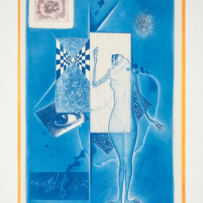 Title at lower left in Japanese by Yukio Fukazawa