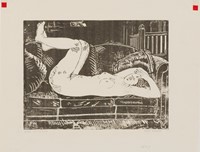 Nagler, Fred, Nude on a Couch
