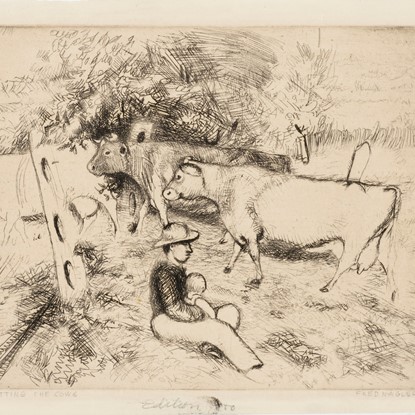 Getting the Cows by Fred Nagler