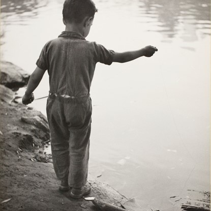 Fishing, 1936, Summer by John Albok