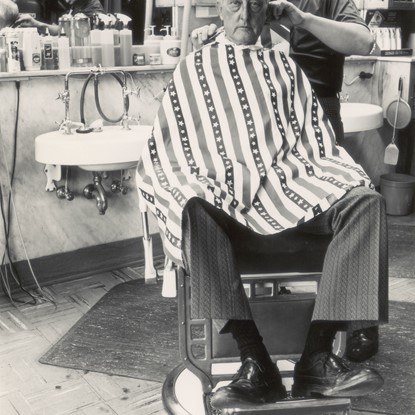 Centennial Haircut, Chappel, Nebraska by Myron Wood