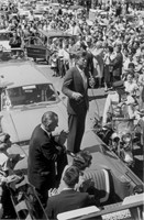 Hanson, Andy, JFK on Hood of Car