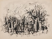 Spruce, Everett Franklin, Untitled (Plants With Sun)