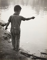 Albok, John, Fishing, 1936, Summer