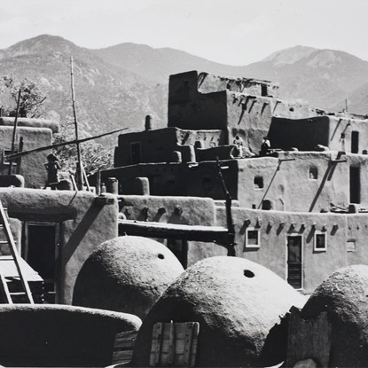 Taos Pueblo, Taos, New Mexico by Myron Wood