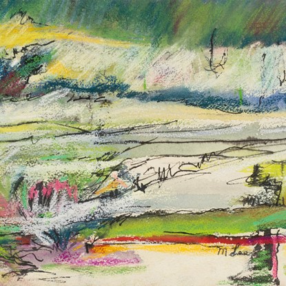 Mudflats by Marjorie E. (Johnson) Lee