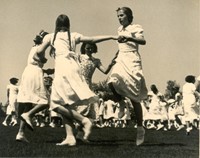 Albok, John, Maypole Dancers, Central Park, New York