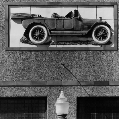 Marksheffel Motor Co Building, Colorado Springs, Colorado by Myron Wood