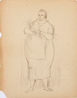 Spruce, Everett Franklin, Untitled (Standing Woman with Apron)